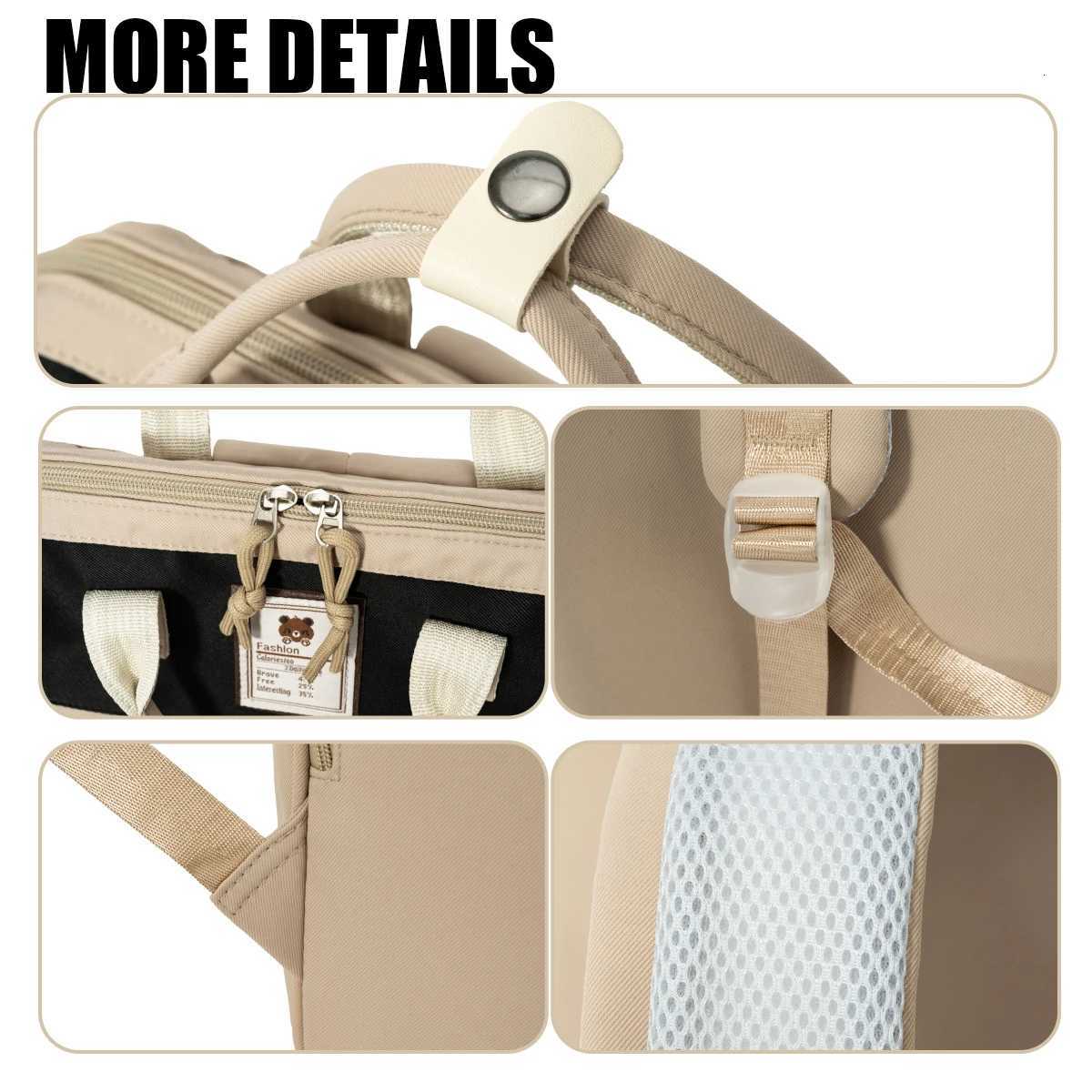 Design Backpack for Female College Students High School Students Laptop Bag Hiking Bag School Bag Niche Junior High School StudentsM251222