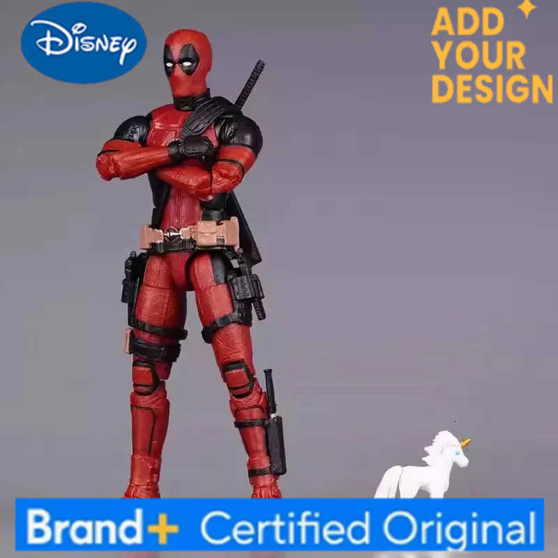 Disney New Deadpool X Wolverine Men Legend Series Action Figure Wade Winston Wilson Figures Joint Mobility Model Collection Toys Gifts H251222