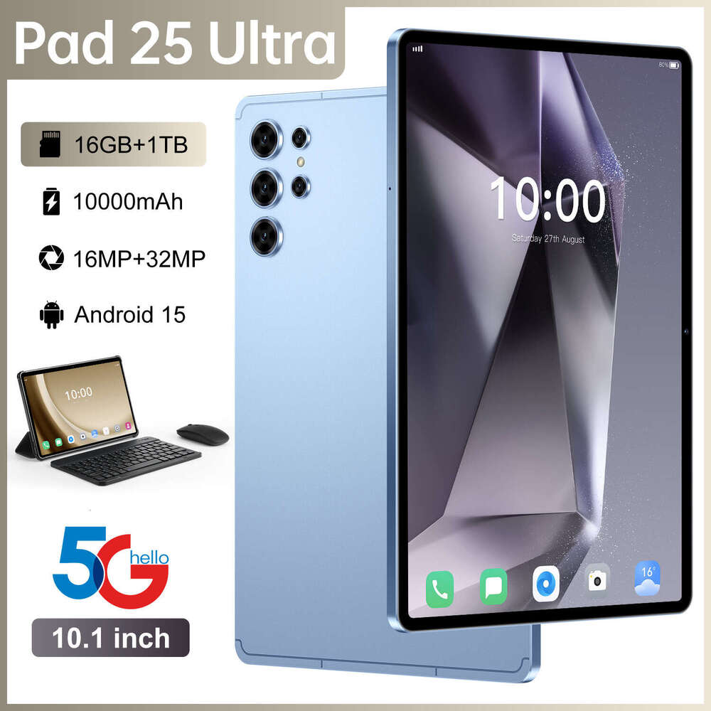 Renowned brand cross-border global exclusive 16+1TB smart tablet Pad 25 Ultra for foreign trade