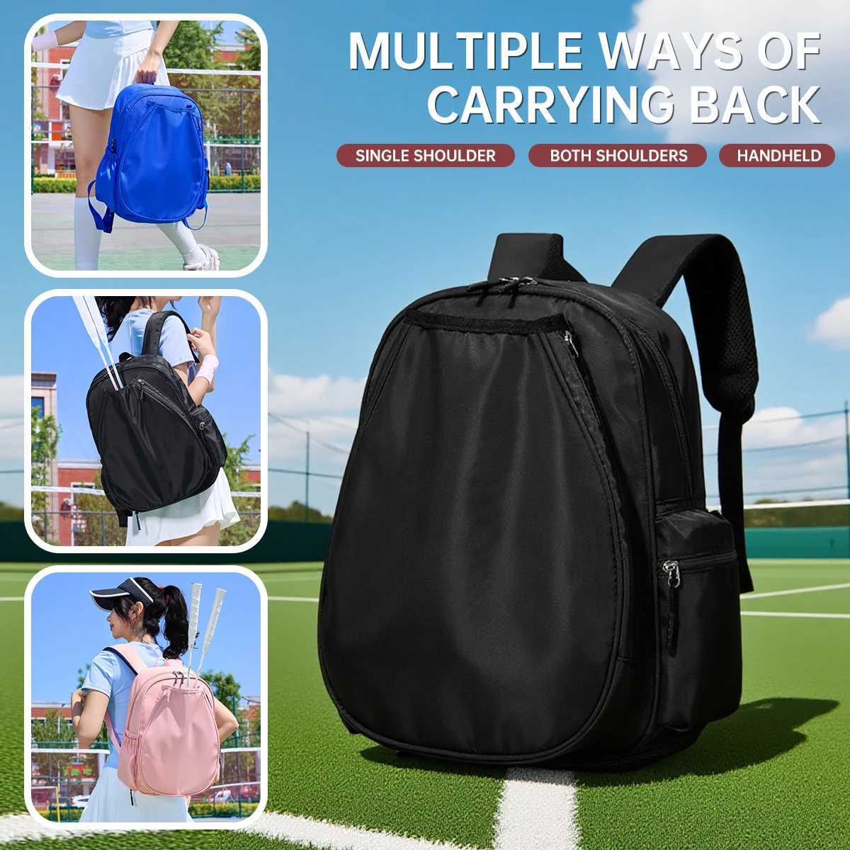 Sports Bag Badminton Bag Professional Racket Bag Backpack Mens Bag Large Capacity Backpack Tennis Bag Waterproof Womens Fitness Bag SportsM251222