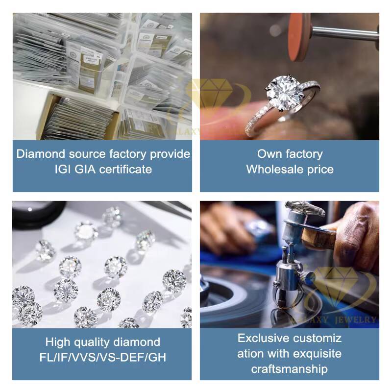 Fine Jewelry Custom 18K Gold 3CT Oval Cut Lab Grown Diamond Ring Vvs Lab Created Diamond Ring For Women With IGI Certified