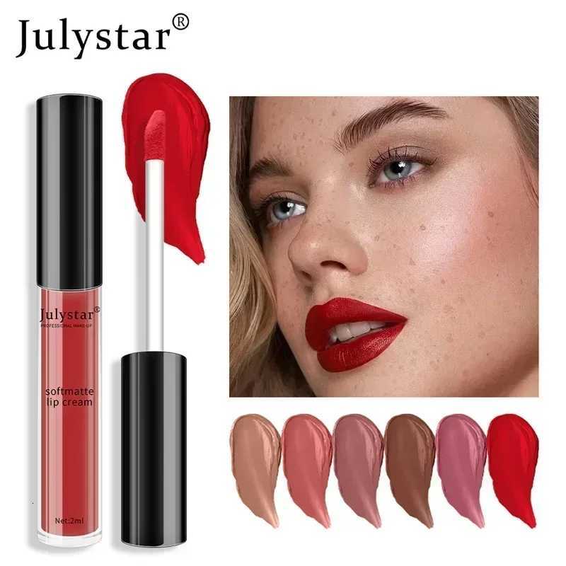 1pc Waterproof Liquid Lipsticks Lip Makeup Matte Velvet Lipstick Lip Gloss Red Sexy Cosmetic 6 Colors Long Lasting Lip GlazeT251222