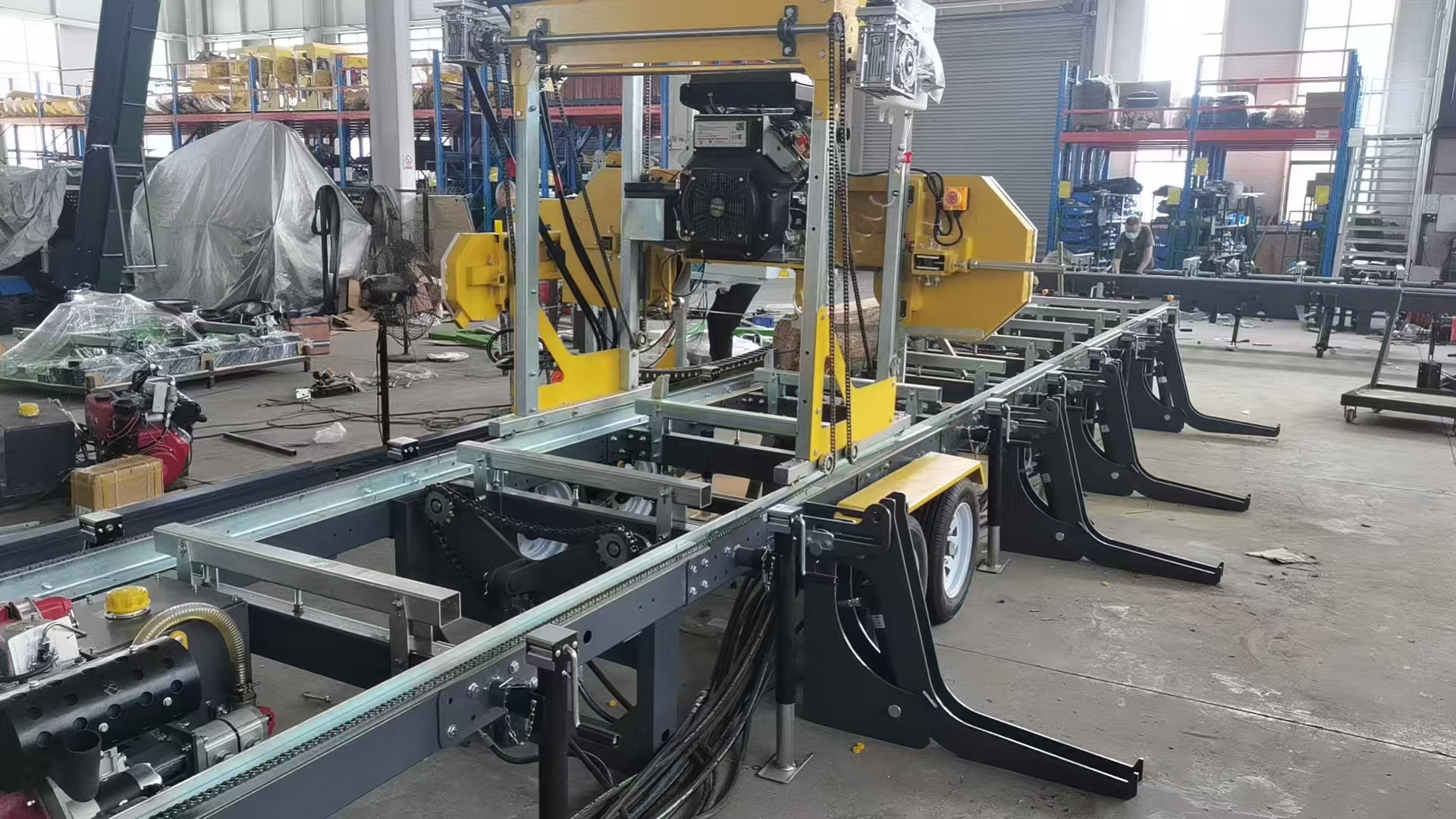 90cm Industrial Wood Splitter 15Ton | Professional Electric Log Splitter with Heating Models