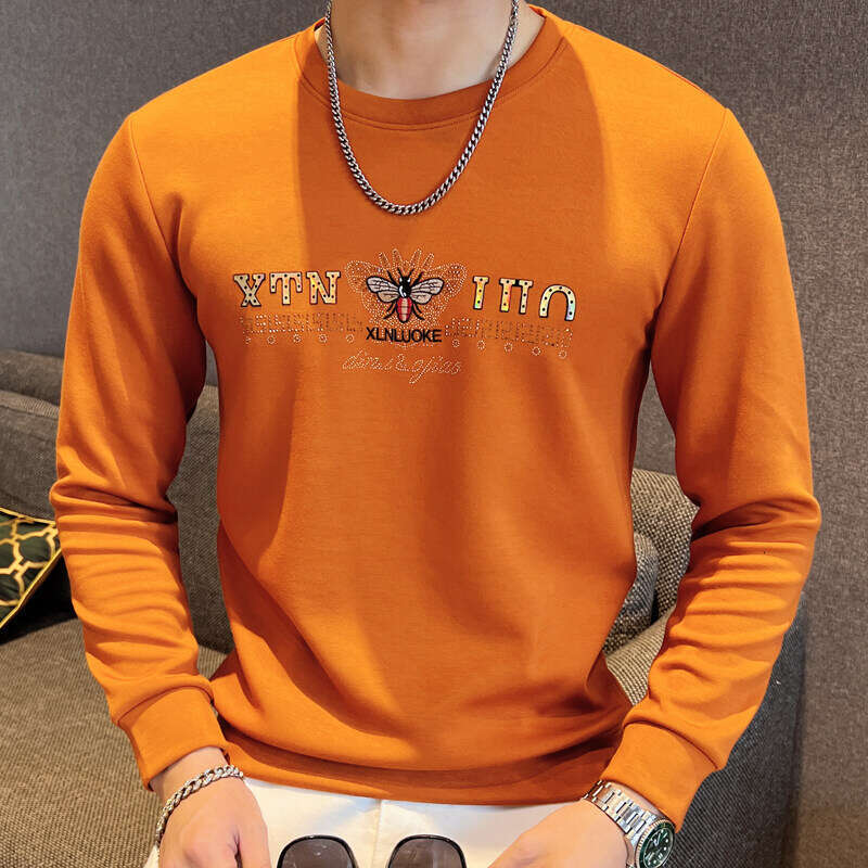 2025 Main New Export Amazon Hot-Selling Spring And Autumn Men's European Style Casual Fashion Sweatshirt Handsome Trendy Product