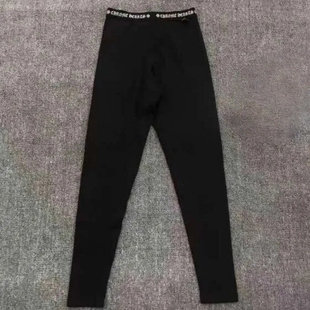 designer chrome leggings tight pants Ice silk pants sweatpants Fashion men women sweat pants joggers pants track pants casual set Streetwear pants