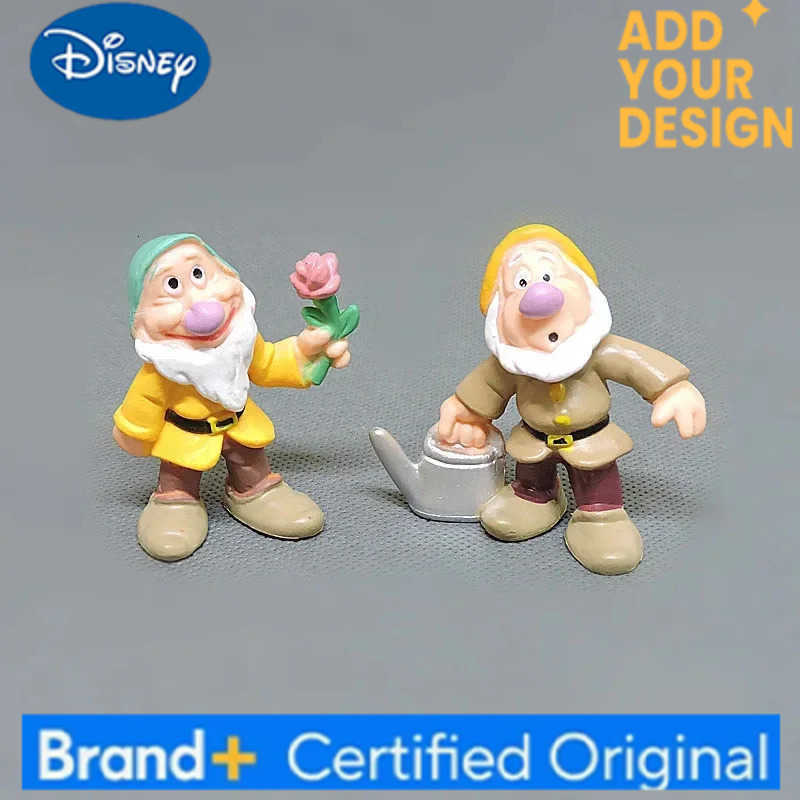 Disney Princess Snow White Action Figure The Seven Dwarfs Anime Figures Dolls Toys Cake Wedding Decoration Kids Birthday Gifts H251222