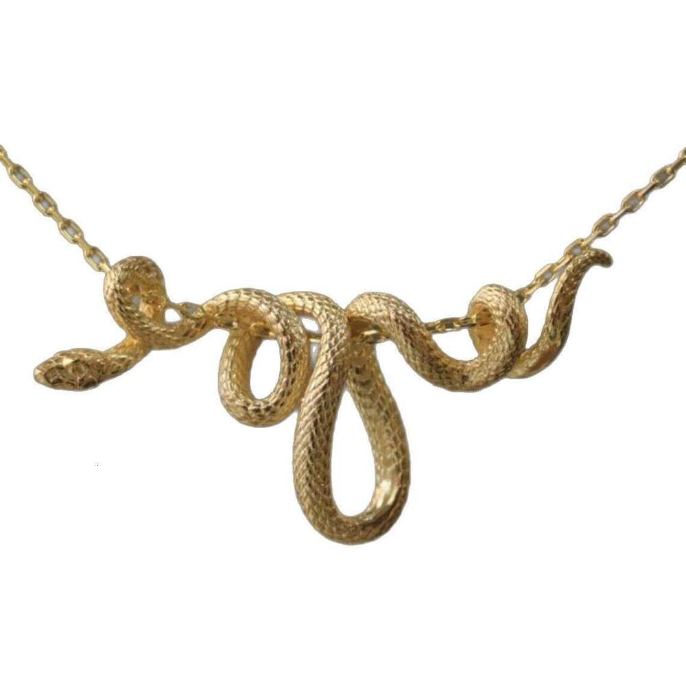 European And American Style Punk Hip-Hop Zodiac Snake Year Pendant Necklace Wrapped Choker