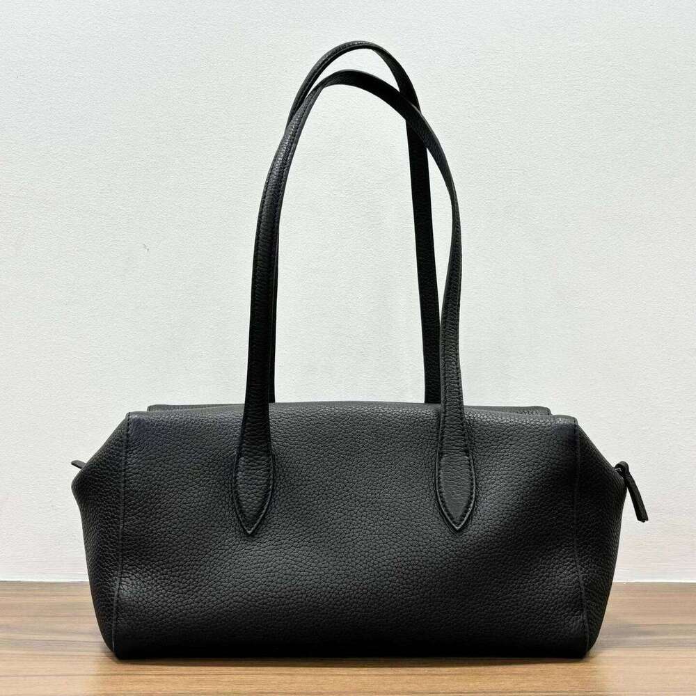 SIJIFSHANG Cow Leather Tote Women's New Niche Design Large Capacity Free Initials Simple Fashion High Quality Portable Shoulder Bag 251219