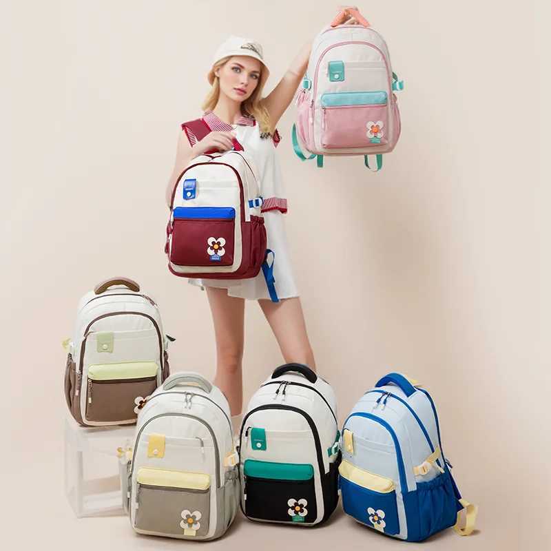 ns schoolbags for fifth and sixth grade female highlookingu ltralightwe ightreducingjun iorhig hsch oolstu dentsand hig hsch oolbac kpacks202 4new bac