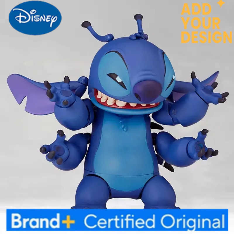 Disney New Kaiyodo Stitch Action Figure Revoltech Stitch Figurine 626 Joint Movable Figures Kid Toys Children Gifts H251222