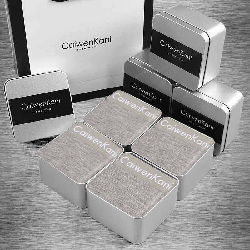 SRBONIOTOS 4 Piece Mens Underware Men Boxer Cotton Underwear Male Boxers Cueca 365 Underpants Men Shorts Panties250919