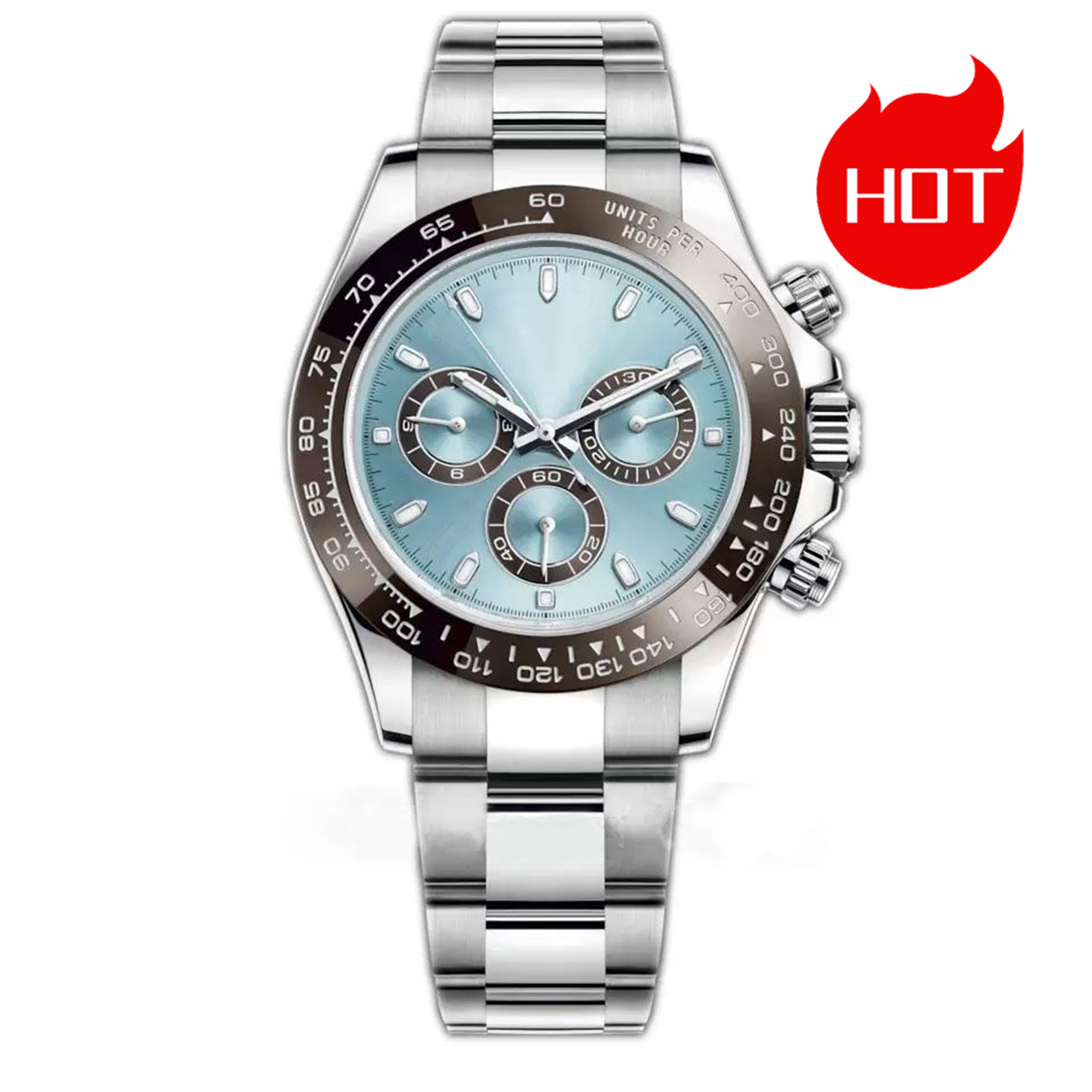 Mens DAY TONA watches Automatic Mechanical movement Day Date watch stainless steel Sapphire glass waterproof super luminous 41mm montre de luxe wristwatches #327