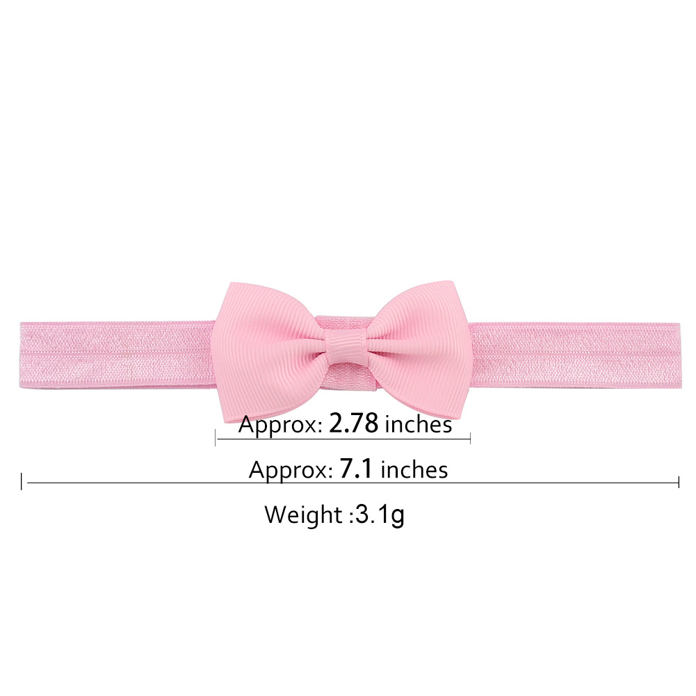 Newborn Baby Bowknot Headband for Infant Toddler Kids New Headwear Elastic Hair Bands C2012
