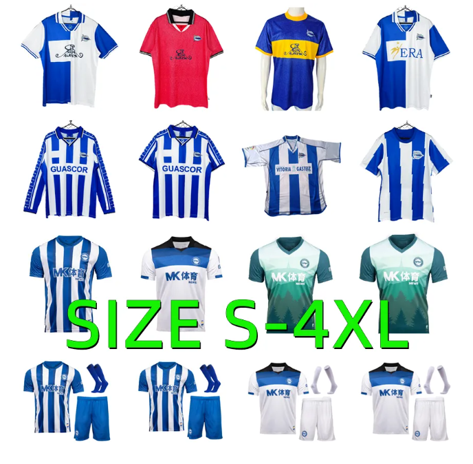 25 26 Deportivo Alaves soccer jerseys 2025 2026 LEJEUNE DUARTE ABQAR RIOJA SYLLA DE LA FUENTE ALKAIN GURIDI men kids kit football shirt home away blue green men kids kit