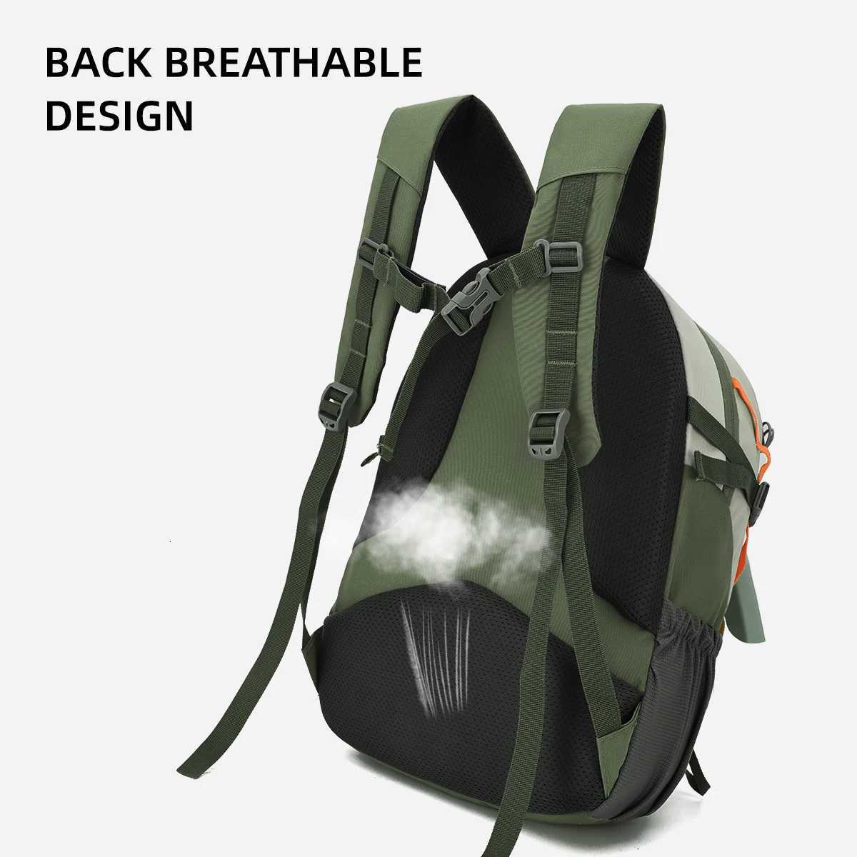 Hiking Backpack for Women Lightweight Waterproof Large-Capacity Camping Bag Travel Backpack Sports Outdoor Backpack for Men College Students CyclingM2