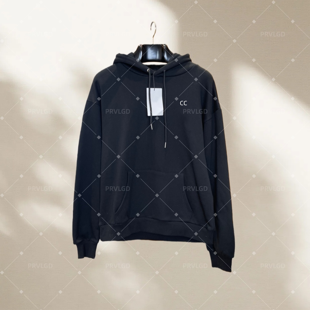 Durable Unisex Cotton Blend Fitted Sweatshirt - Flatlock Seams for Comfort