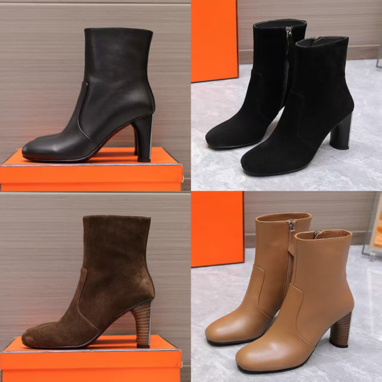 Ankle Boots Leather… - image