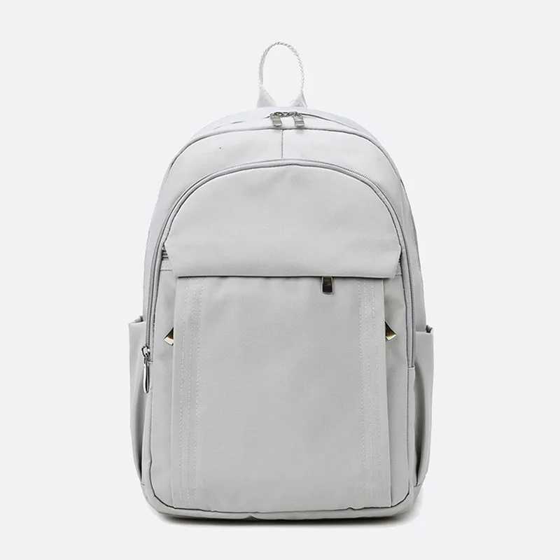 Schoolbag Female College Student Simple Niche Commuter Can Hold 14Inch Laptop Backpack Male Large Capacity BackpackM251222