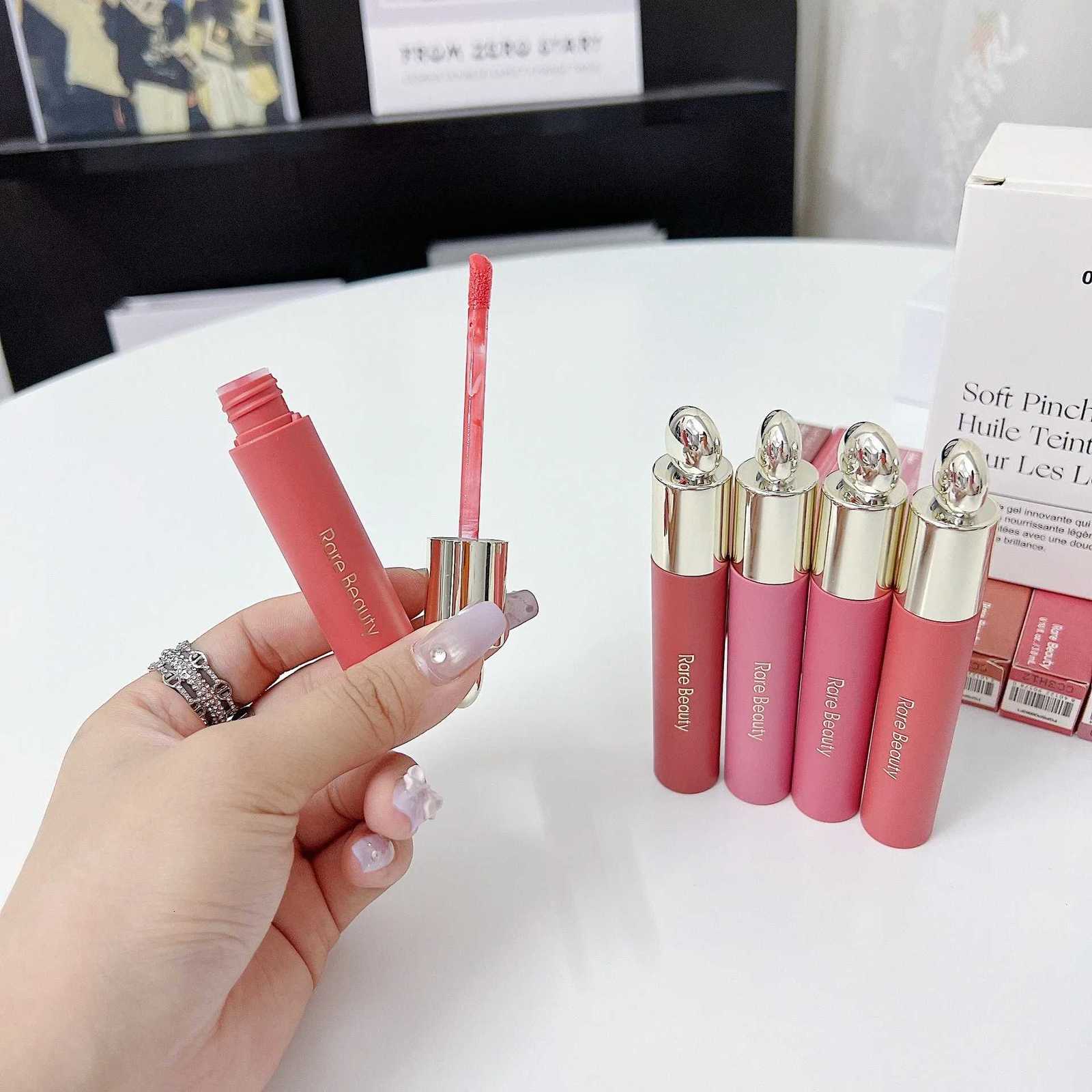 Rare Beauty New Smooth Liquid Lip Gloss Hydrating Moisturizing Lasting Natural Bright Lightweight Nutrient Repair Tinted Lip OilT251222