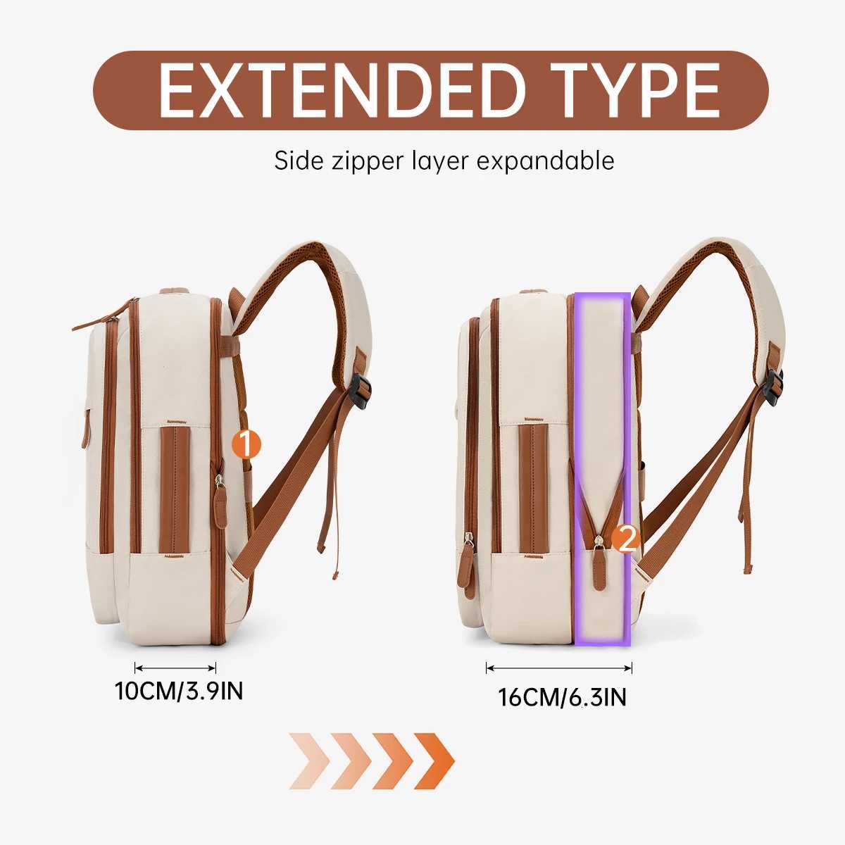 Backpack Womens Travel Lightweight 2025 Super Hot Business Travel Work Commuting Backpack Large Capacity Computer BagM251222