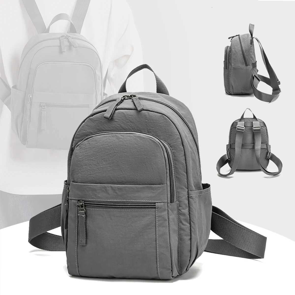 sh Mommy Normcore Travel Backpack New Niche Lightweight Commuter Fashion Burden-Reducing BackpackM251222