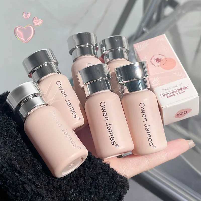 Small Bottle Pink Mist Lip Cream Mud Matte Velvet Lip Gloss Clay Long-lasting Color Non-drying Nude Peach Lip Glaze Rouge TintT251222