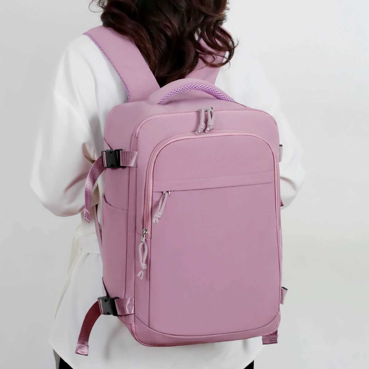 omens Work Commuting Travel Multifunctional Computer 16inch Water-Repellent Large Capacity Student School Bag Business Meeting Registration TravelM251