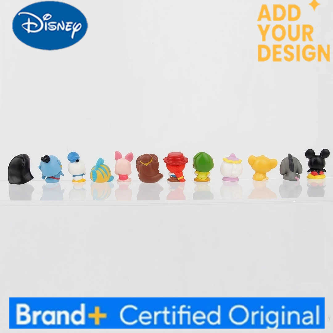 Disney Family Toy Story Frozen Princess Mickey Woody 48pcs/set 3cm Action Figures Mini Dolls Kids Toys Model for Children Gift H251222