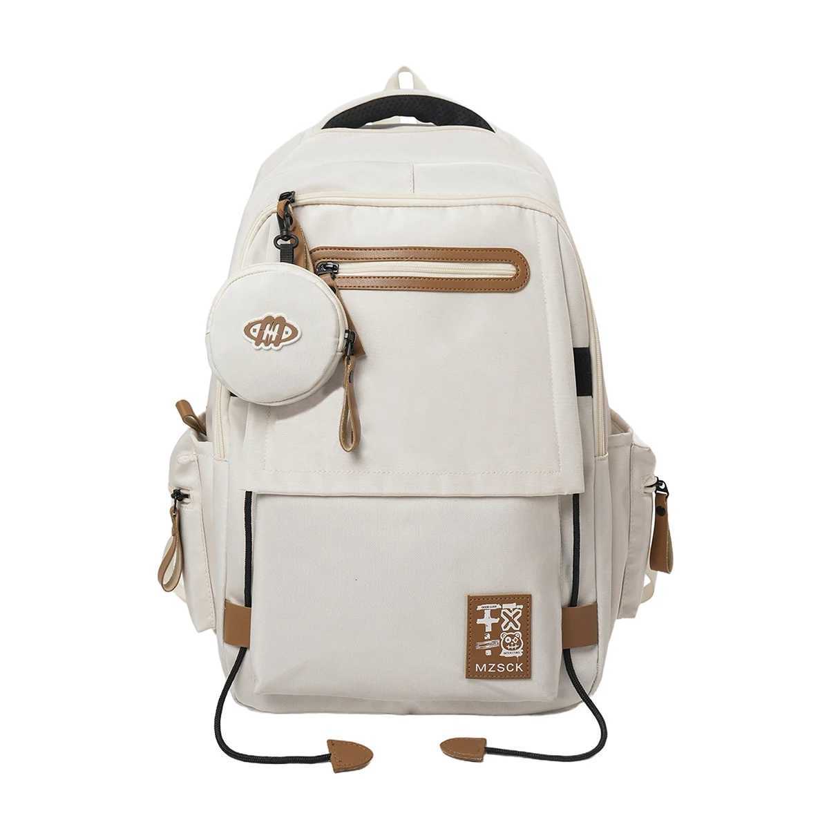 ashionable Schoolbags for Junior High and High School Students Womens BurdenReducingS pineProtectingLi ghtweightSc hoolbagsBa ckpackswi thLa rgeCa paM