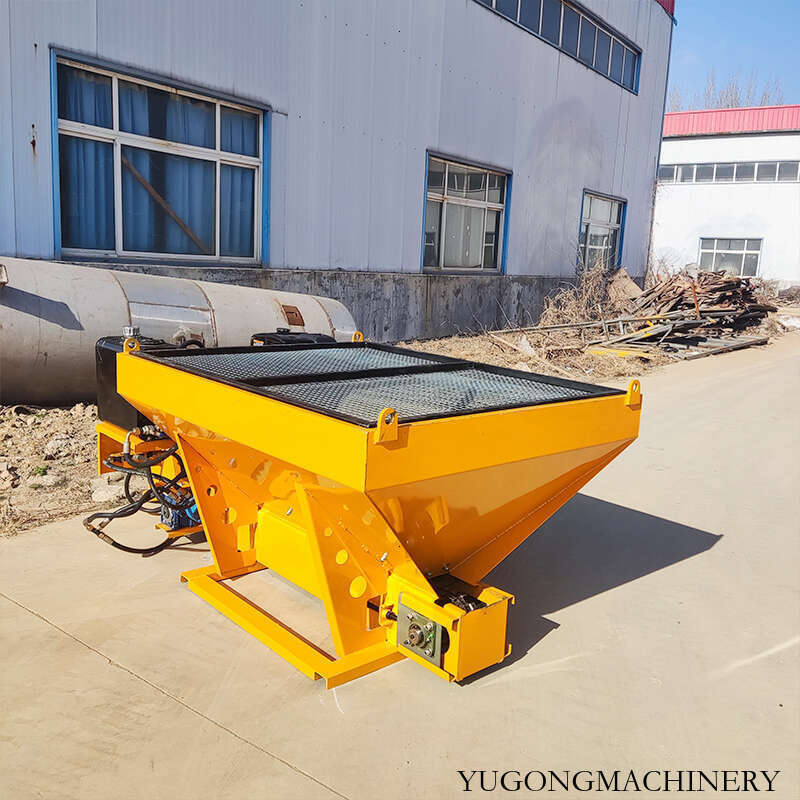 Mounted Road Snow Clearing Equipment Snow Melting Salt Agent Spreader Snow Melting Spreader