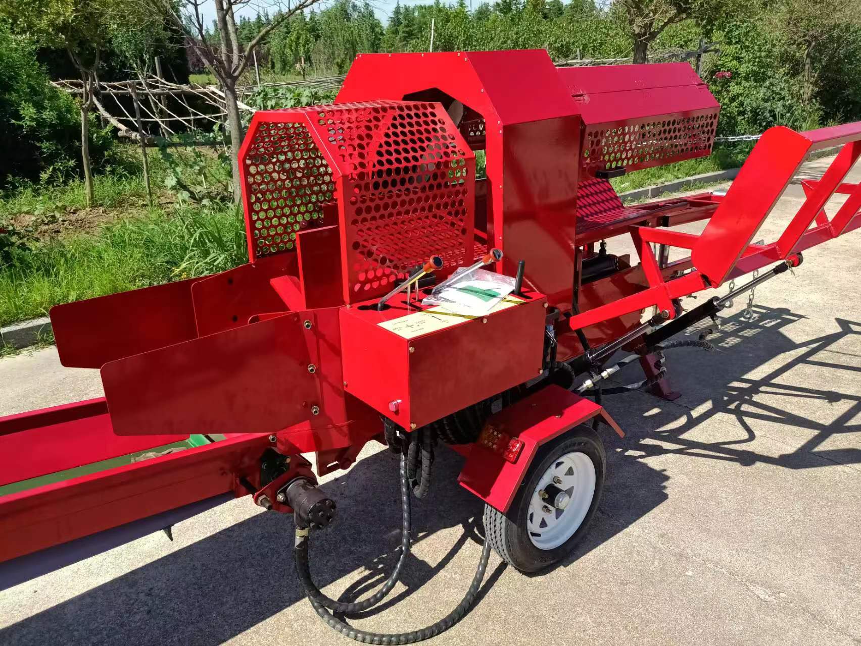 Hot Sale Automatic Wood Splitter and Processor for Large Scale Firewood Processing