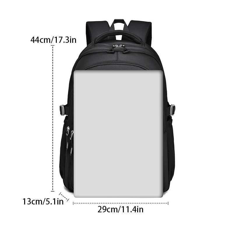 A Multi-layer Waterproof And Stylish Backpack Oxford Large-capacity Simple Commuter Out-of-town Student BackpackM251222