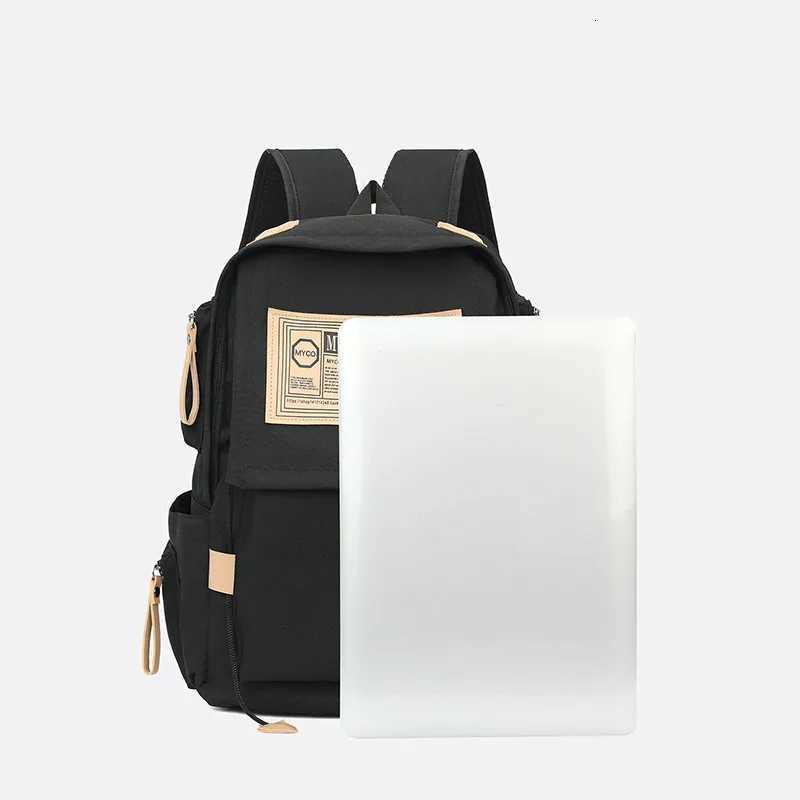 Backpack Mens Large-Capacity Computer Backpack Travel Bag Mountaineering Bag Junior High School and High School FemaleM251222