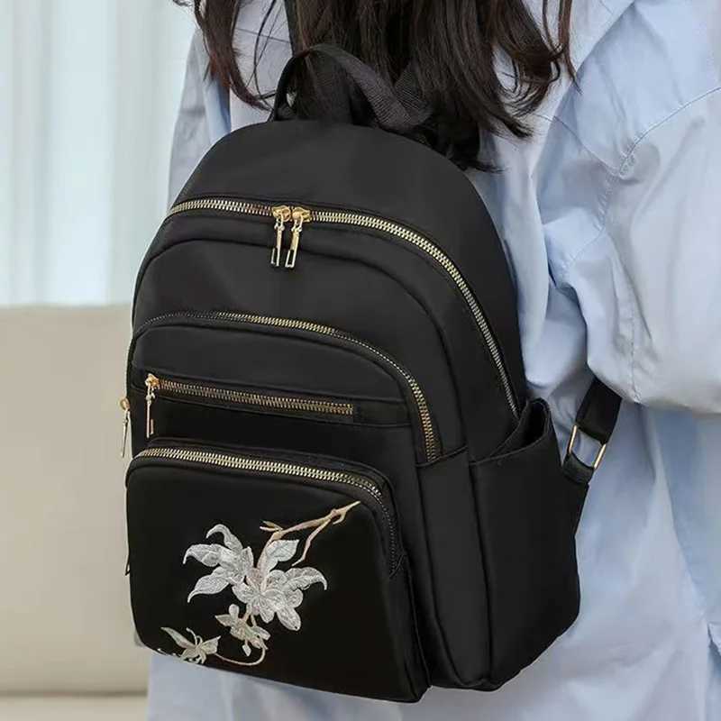 Neutral style backpack for men and women suitable for travel and school use Made of nylon materialM251222