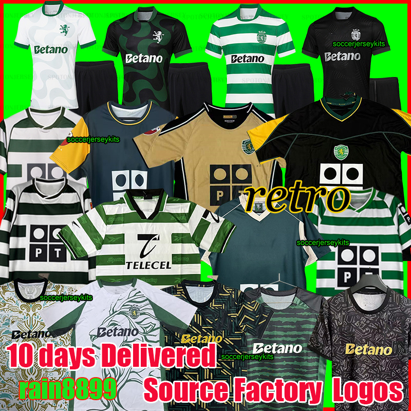 sporting lisboa 2025 2026 lisbons sporting retro soccer jerseys ronaldo Marius Niculae Pinto 2001 2002 2003 2004 Vintage football C.RONALDO lisbons sporting S-4XL