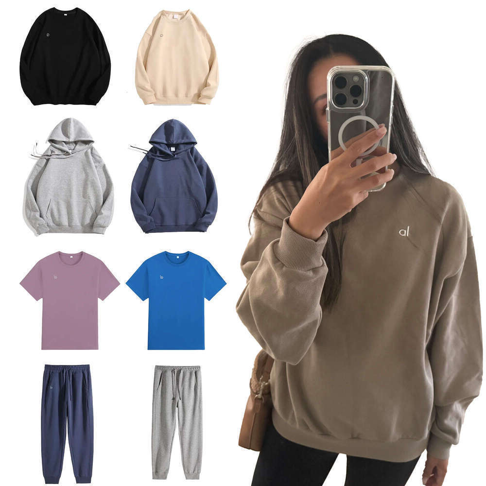 Hot Selling 10A quality alonessitys set women clothes gym set alonessitys set men High Waist Hip bra legging Tights Running Set alonessitys womens clothes man sets