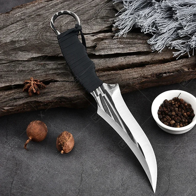 WXCOO Kitchen Knife Set Chef Buther Boning Knife Utility Knife Slicing Meat Fish Cleaver Kitchen Knives Stainless Steel Handle 251218 - view 6