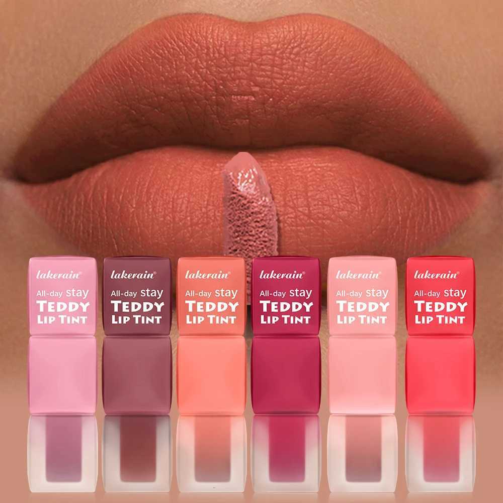 Teddy Tint Lip Color Tear Lip Gloss Super Stay Long-Lasting Coloring 12H Matte Texture Waterproof Lip Stain Lipstick CosmeticsT251222