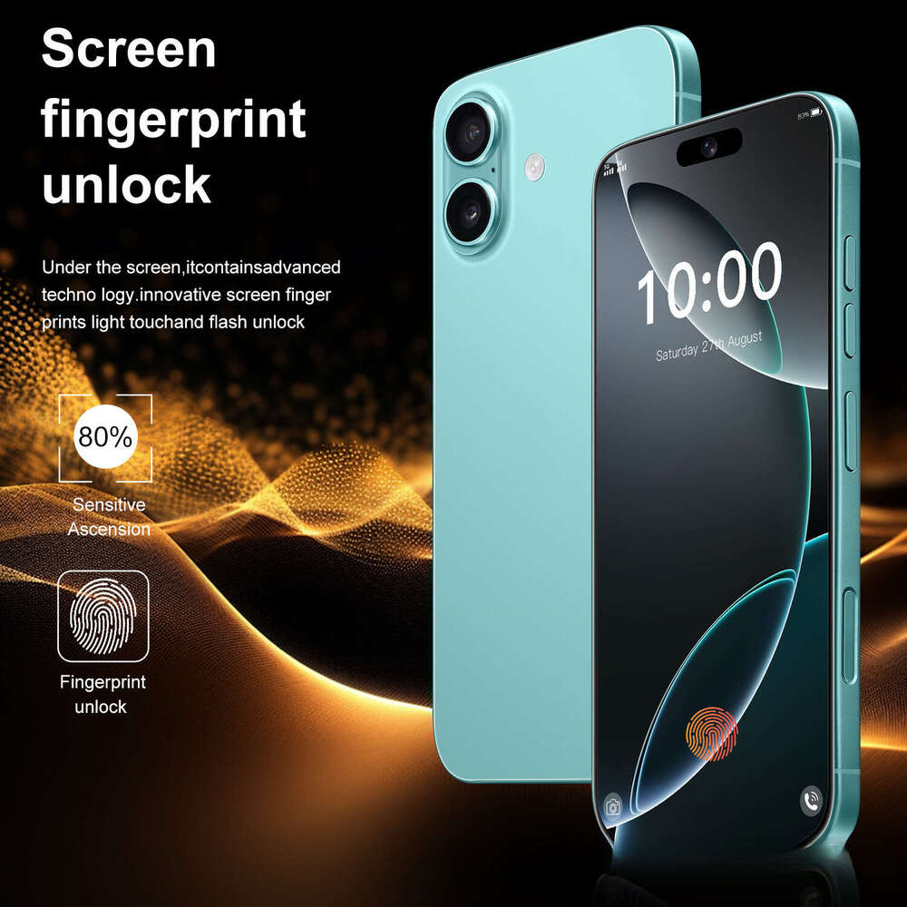 Famous brand cross-border explosive i16Plus smart 5G phone 16+1TB brand new unopened Android all-in-one machine source factory