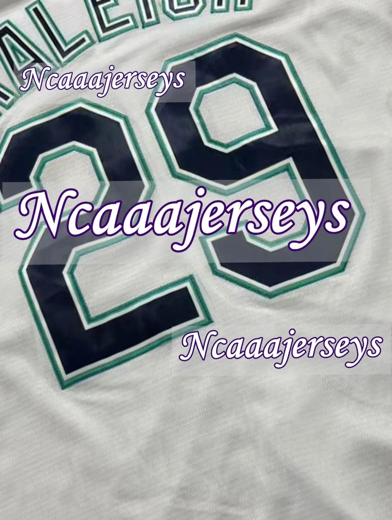 Stitched Customized 44 Julio Rodriguez Baseball Jerseys Seattle Randy Arozarena 29 Cal Raleigh Crawford Custom Name And Number Stitched Men Women Yout