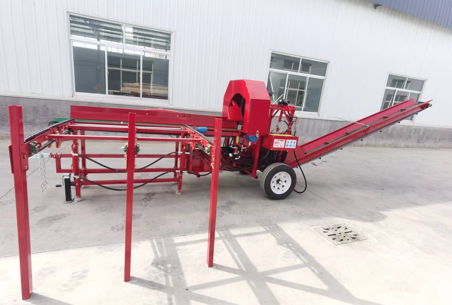 Low Price Portable Wood Cutter and Splitter Combo for Versatile Firewood Production