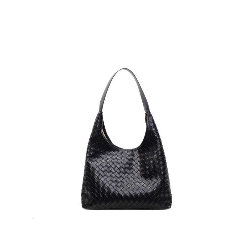 High-Quality Textured Casual Versatile Woven Handbag for Women, Light Luxury European and American Style Large Capacity Tote Bag, Women's Shoulde
