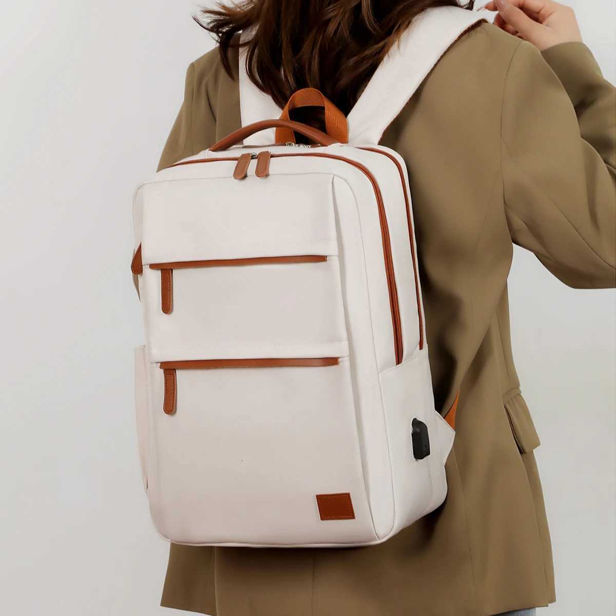 Large-Capacity Travel Multi-Functional Backpack College Student Bag Womens Carry-On Bag No Checked-In Luggage Computer Business Bag for MenM251222