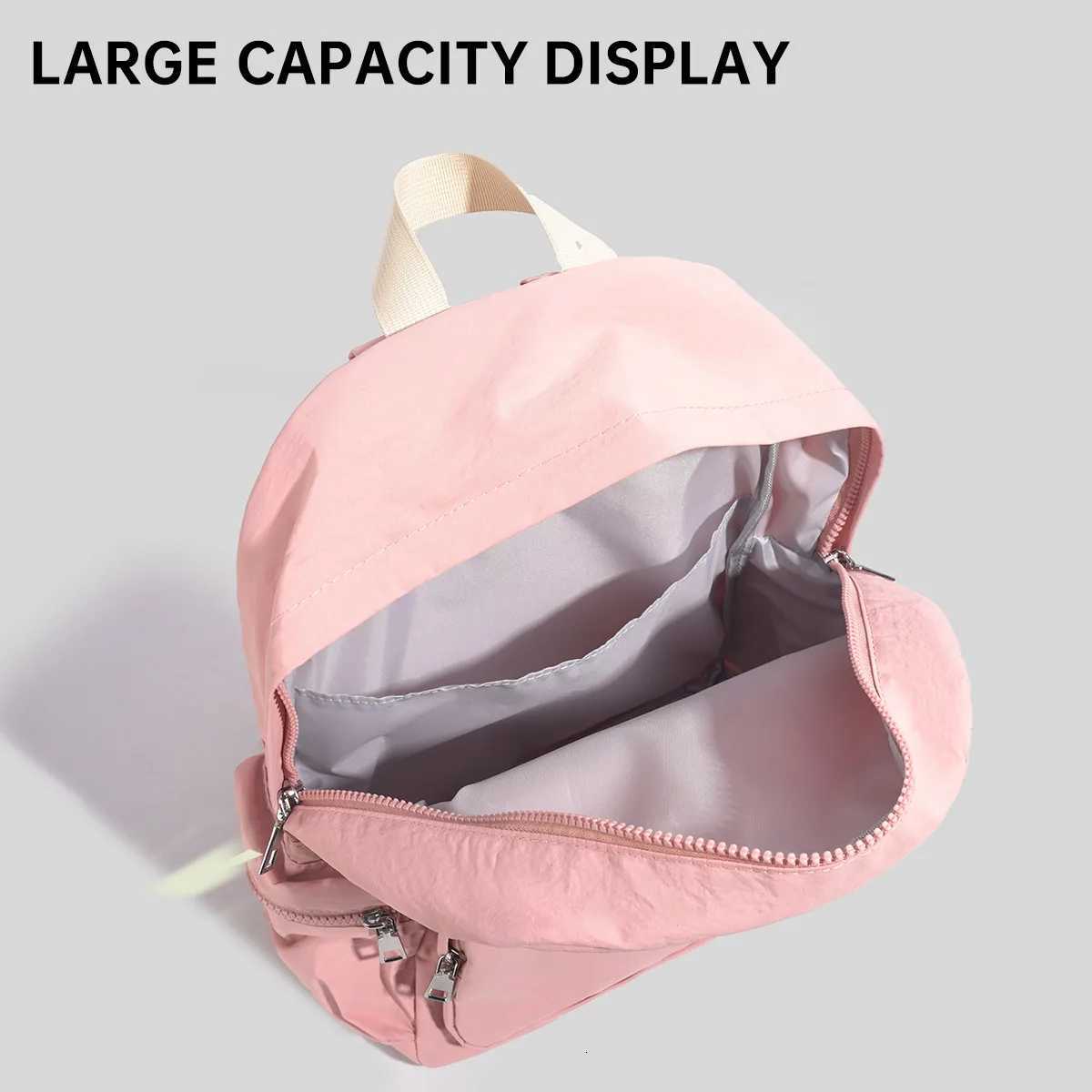French Fresh Mommy Normcore Travel Backpack New Niche Lightweight Commuter FAshion Burden-Reducing BackpackM251222