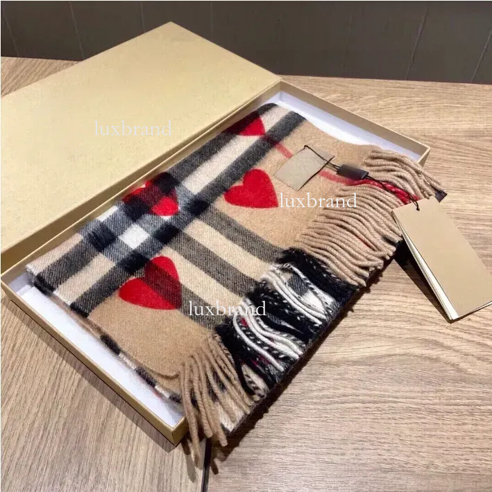 2026 10A Blueberry Designer Scarf Luxury Brand Scarf 100 Cashmere Wool Scarves Womens And Mens Long Wraps Classic Plaid Women Man Silk Scarf Warmth Wintert 72B