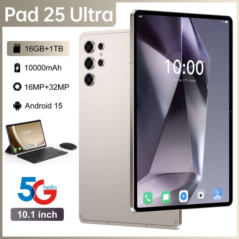 Renowned brand cross-border global exclusive 16+1TB smart tablet Pad 25 Ultra for foreign trade