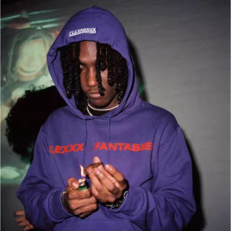 Men's Hoodies 2025 OsamaSon FlexMusix Total FLEXXX FANTASIES Hoodie Embroidered Sweatshirt WY1432 High-quality Cotton Hip-hop Youth Street