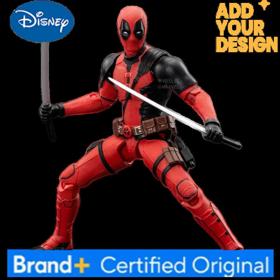 Disney 2024 Deadpool Wolverine Action Figures Movie Version ZD Toy Series Collections Adult Action Figures Kids Gift H251222