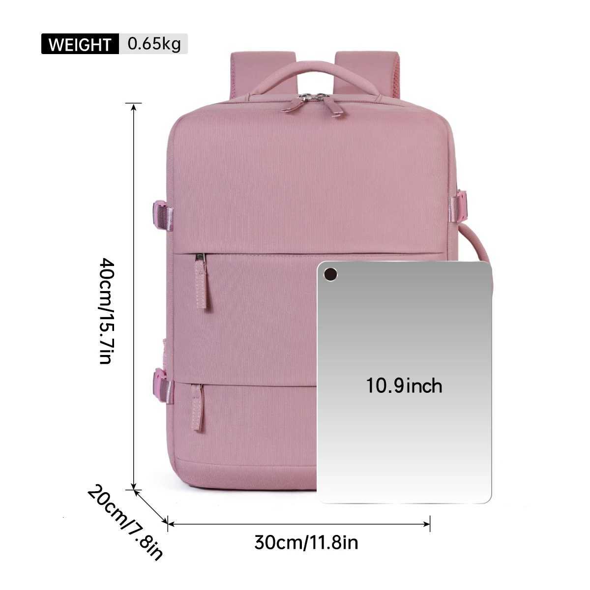 or Business Trips Large Capacity Oxford Waterproof Lightweight Nylon Backpack Multifunctional Commuting Travel Computer Bag Ladies College Students HM