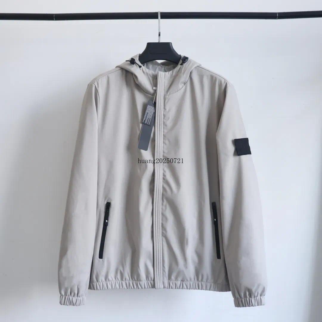 Men's Spring Autumn stone Jacket stone hoodies Thin Jacket Men's Sports Windbreaker Coat Couple Dress Women hooded hiking jacket brand coat S-5XL